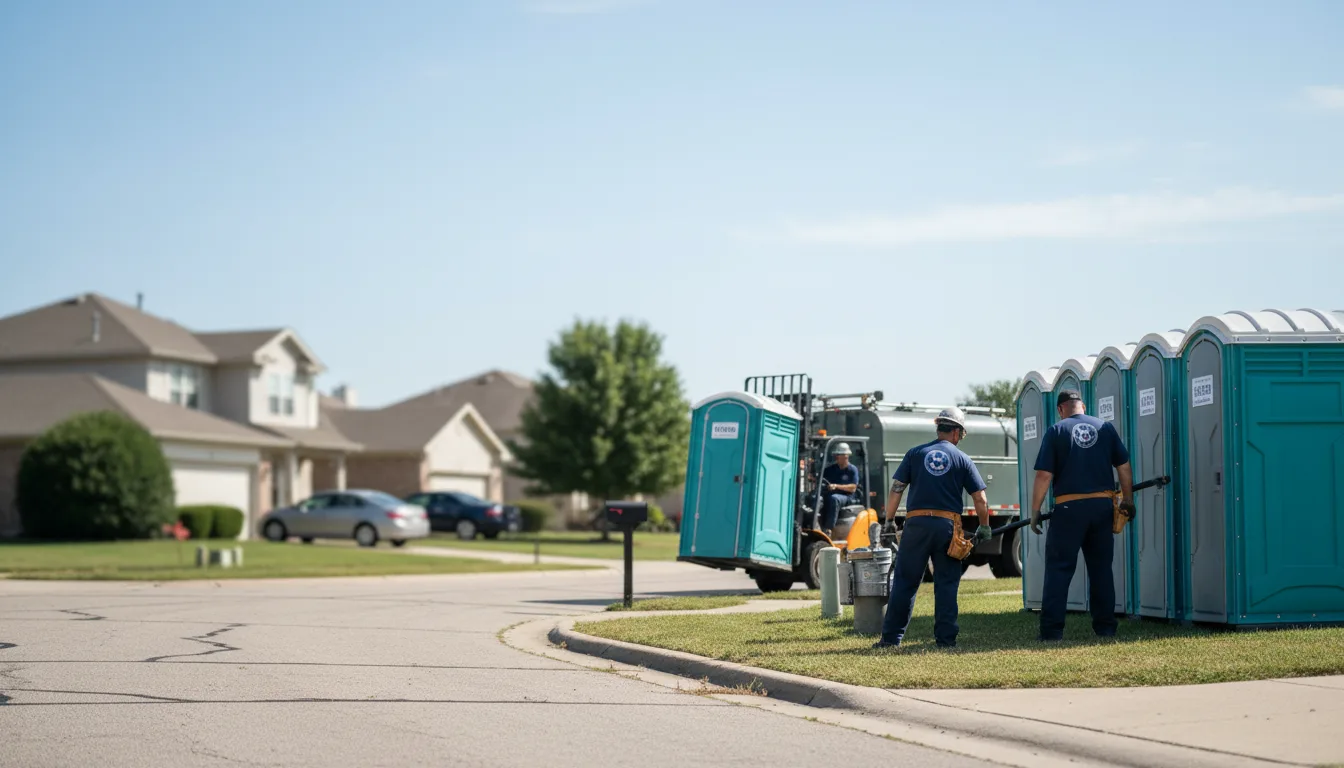 Porta Potty Rental in De Kalb, TX near me